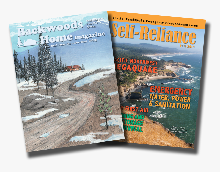 Backwoods Home Magazine - Cape Foulweather, HD Png Download, Free Download