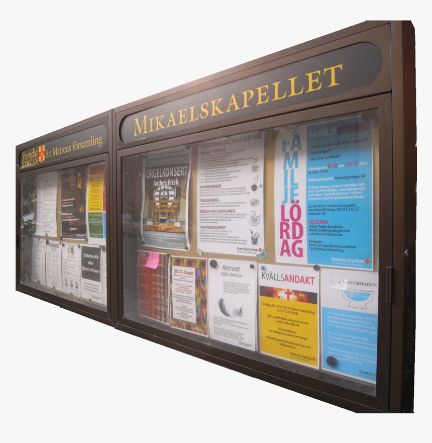 School Notice Board Png, Transparent Png, Free Download