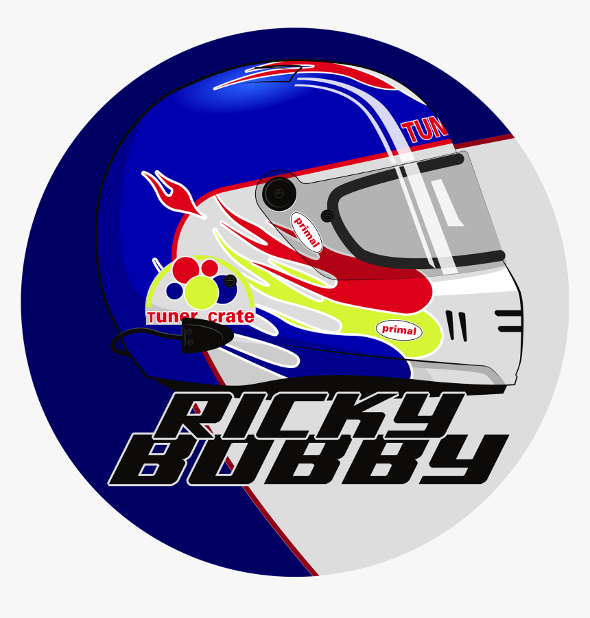 Ricky Bobby Pin Clipart , Png Download - Ricky Bobby Helmet, Transparent Png, Free Download