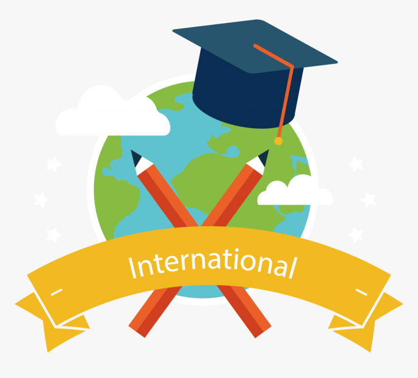 Study Abroad Free Vector, HD Png Download, Free Download