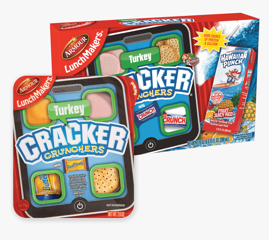 Armour Lunchmakers Cracker Crunchers, Chicken - Cracker Crunchers, HD Png Download, Free Download