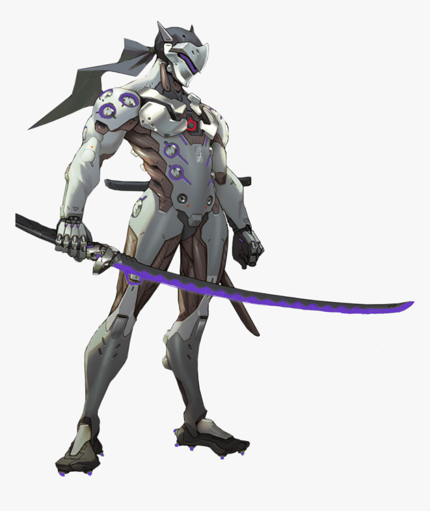 Overwatch Genji Purple Genji Purple Skin Genji Overwatch Hd Png Download Kindpng