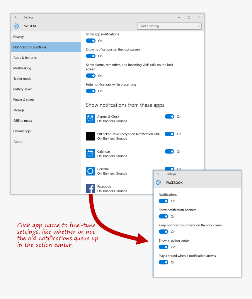 Windows 10 Bitlocker Alarm, HD Png Download - kindpng