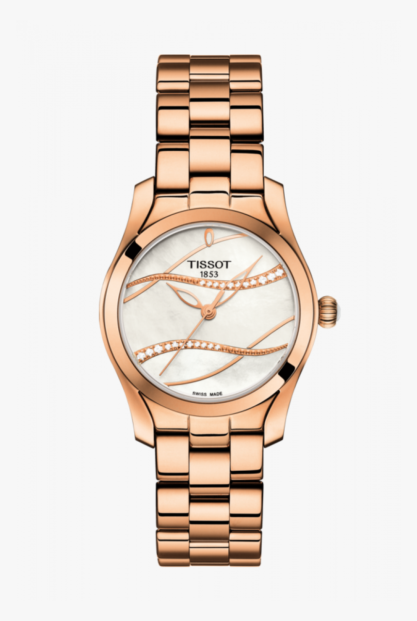 Tissot T Wave T112 - Ladies Rose Gold Tissot, HD Png Download, Free Download