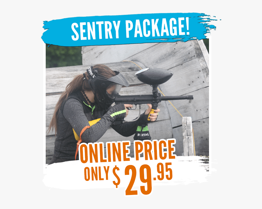 Sentry Package Price - Paintball, HD Png Download, Free Download