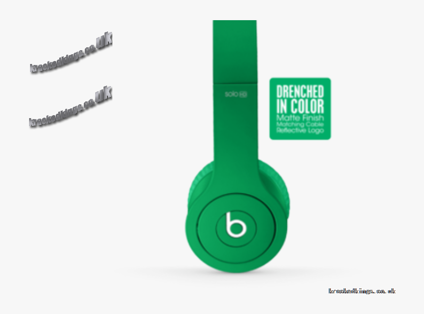 Matte Green On Ear Headphones - Headphones, HD Png Download, Free Download