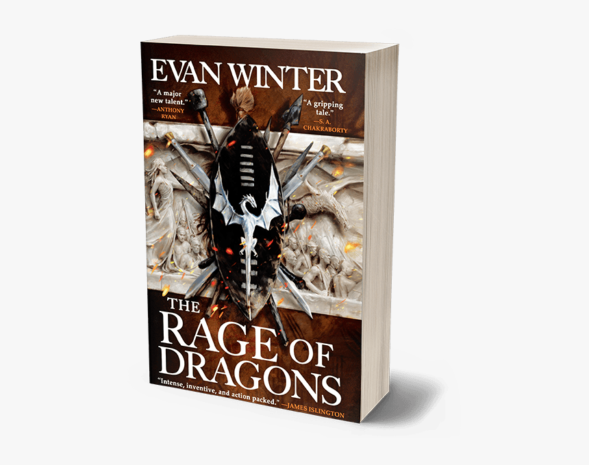 3d Book Cover - Rage Of Dragons Evan Winter, HD Png Download, Free Download