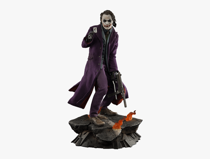 Joker Figurine Heath Ledger, HD Png Download, Free Download