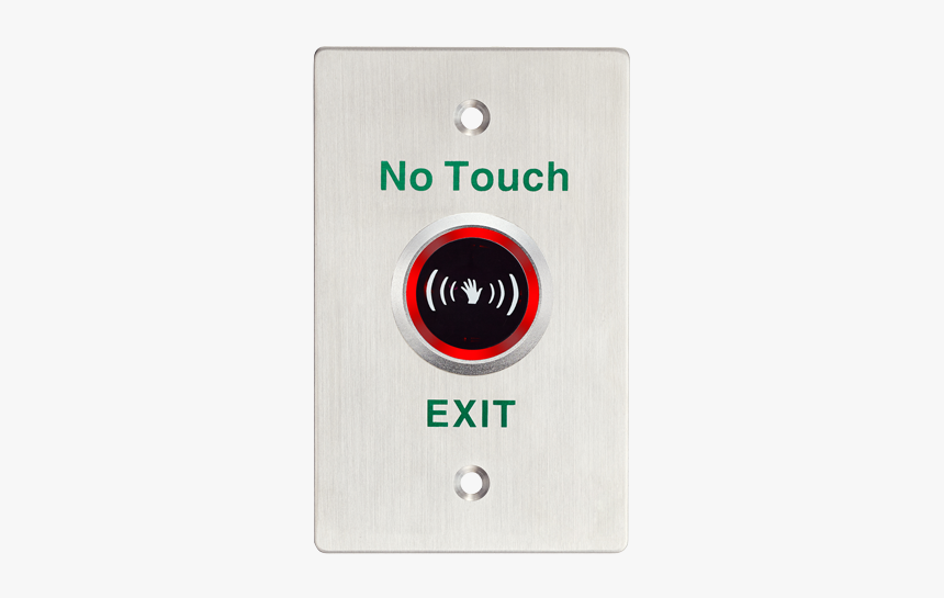Infrared Sensor Exit Button With Led - Logo Sign, HD Png Download, Free Download