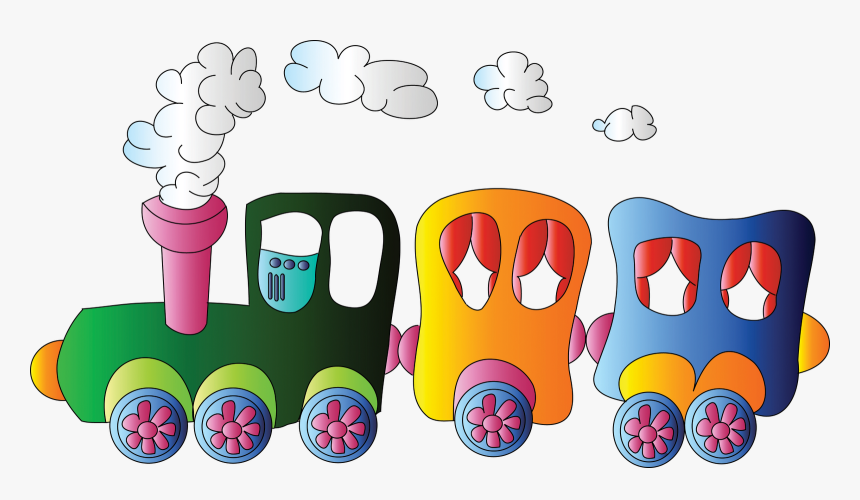 Juguetes Clipart Photoshop Fondos De - Train Kids Clipart, HD Png Download, Free Download