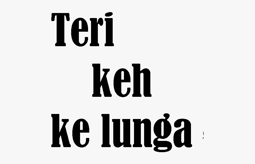 Png Text Effects Pack - Text Png Teri Keh Ke Lunga, Transparent Png, Free Download