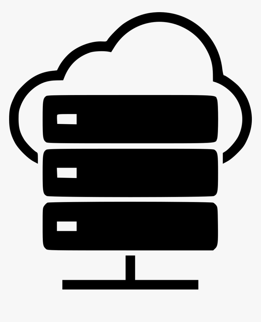 Cloud Computing - Cloud Server Icon Png, Transparent Png, Free Download