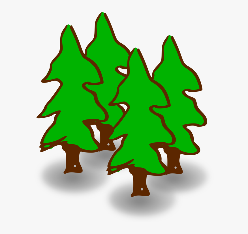 Fir,pine Family,christmas Ornament - Forest Clip Art, HD Png Download, Free Download