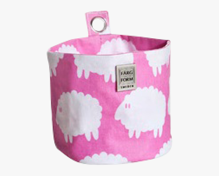 Lamb The Lamb Pattern Small Round Hanging Storage In - Sheep, HD Png Download, Free Download