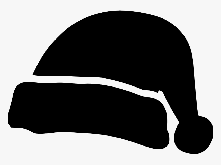 Santa Cap - Santa Hat Svg Free, HD Png Download - kindpng