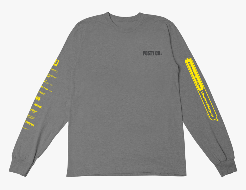 Knight L/s T-shirt - Long-sleeved T-shirt, HD Png Download, Free Download