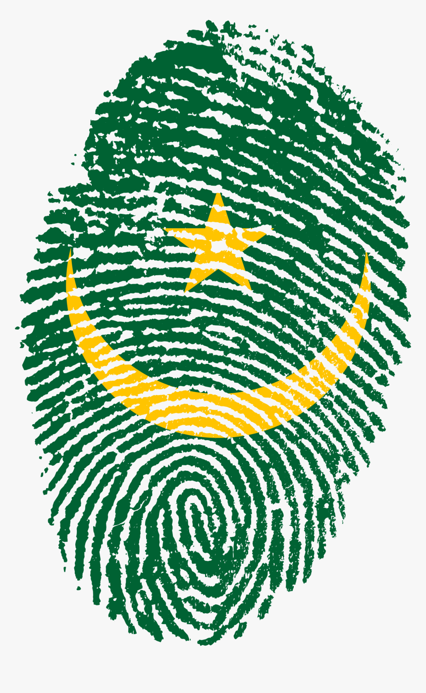 Morocco Flag Fingerprint, HD Png Download, Free Download