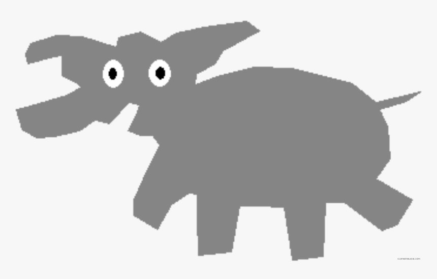 Wonderful Elephant Animal Free Black White Clipart - Elephant, HD Png Download, Free Download