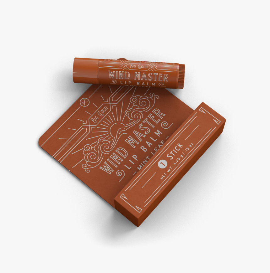 Big Cloud Wind Master Mint Leaf Lip Balm - Book Cover, HD Png Download, Free Download