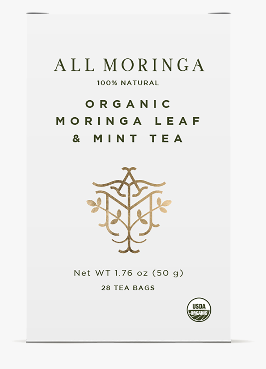 Organic Moringa Leaf & Mint Tea - Organic Certification, HD Png Download, Free Download