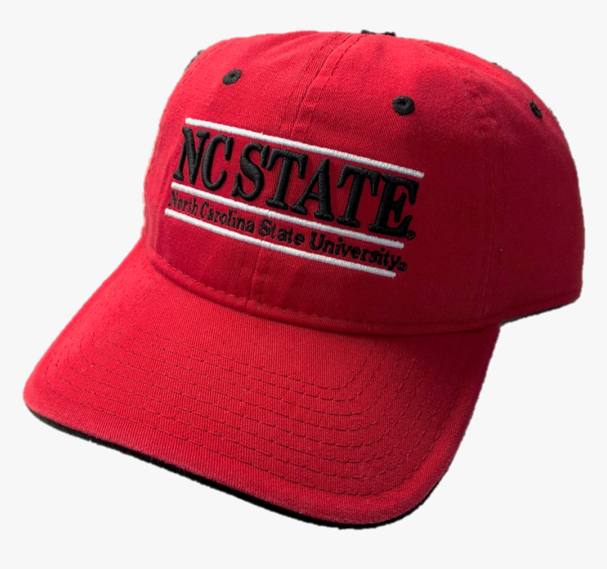 Nc State Wolfpack Red Nc State Bar Design Hat - Baseball Cap, HD Png Download, Free Download