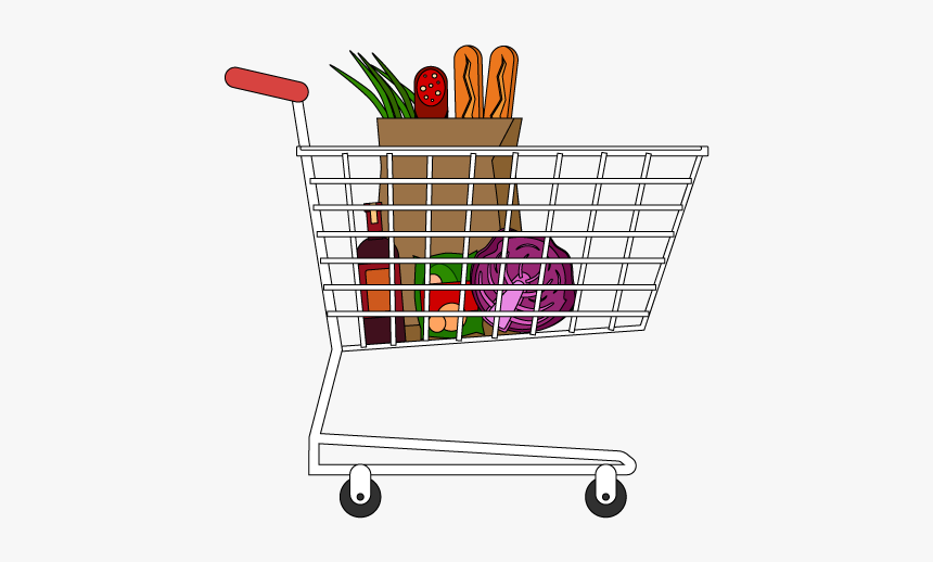 Shopping Cart, HD Png Download - kindpng