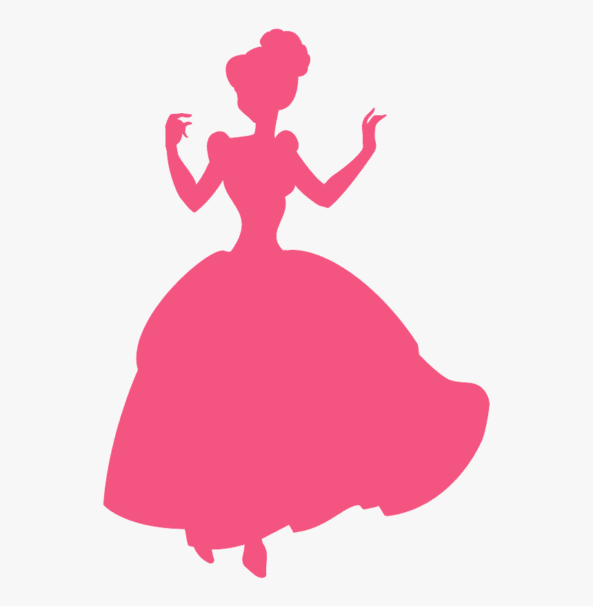 Silhueta Cinderela E Principe Png, Transparent Png, Free Download