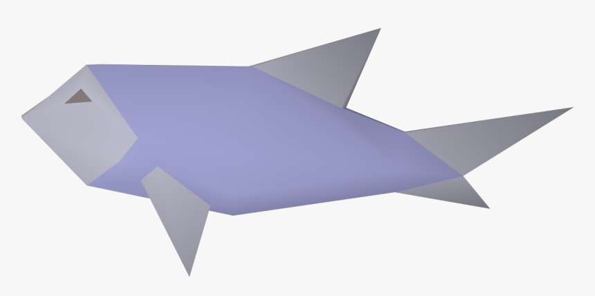 Raw Cod Is A Members-only Fish - Origami, HD Png Download, Free Download