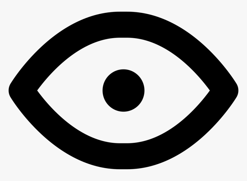 Open Eye Symbol Of Visualization - Scalable Vector Graphics, HD Png Download, Free Download