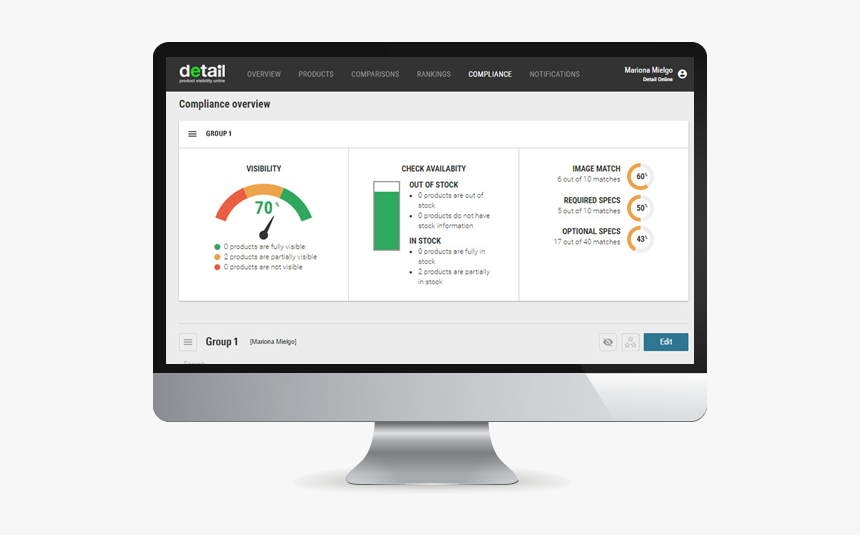 Detail Online Compliance - Computer Monitor, HD Png Download, Free Download