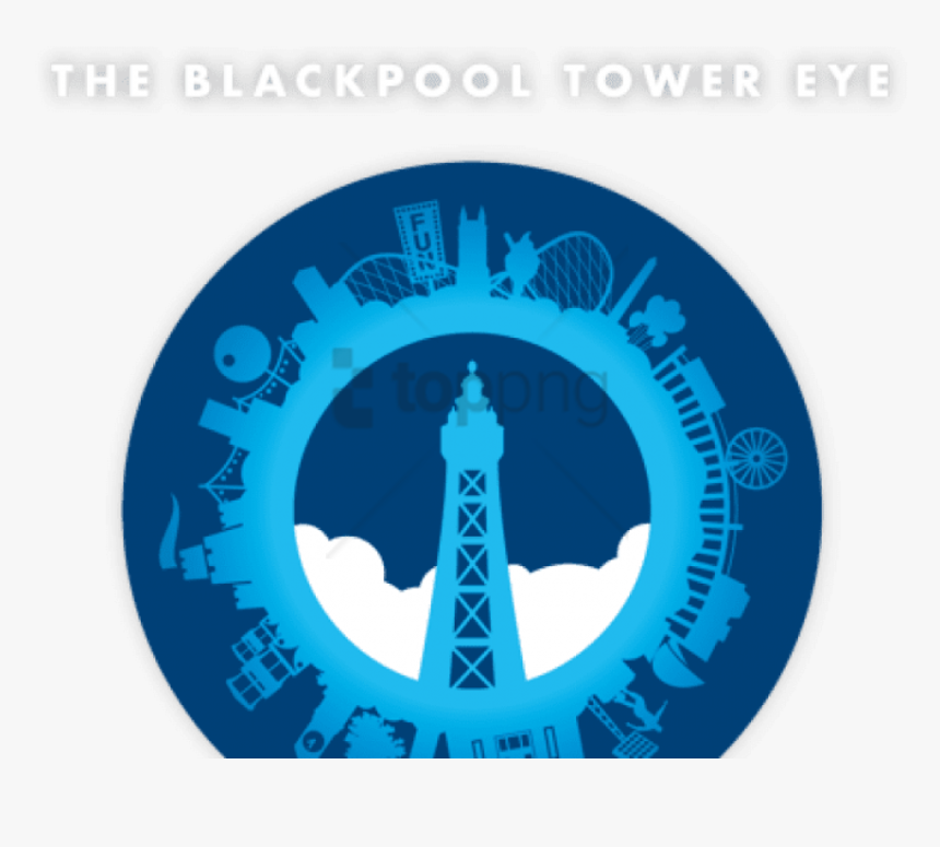 Free Png Blackpool Tower Eye Logo Png Image With Transparent - Blackpool Tower Eye, Png Download, Free Download