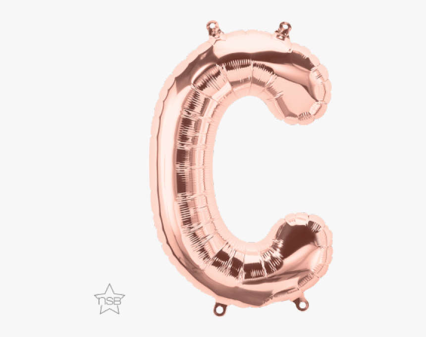 Golden Balloons Letter C, HD Png Download, Free Download