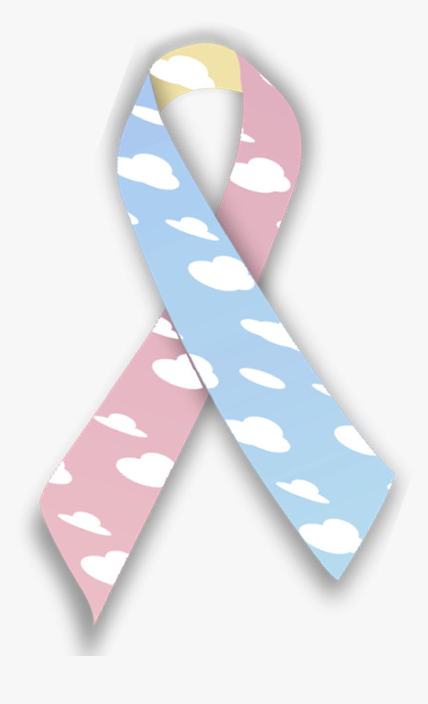 Virtual Ribbons For Cdh Awareness Month - Diaphragmatic Hernia Awareness Ribbon, HD Png Download, Free Download