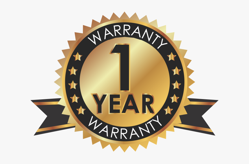 Replacement 1 Year Warranty Logo Png - 1 Year Warranty Logo Transparent ...