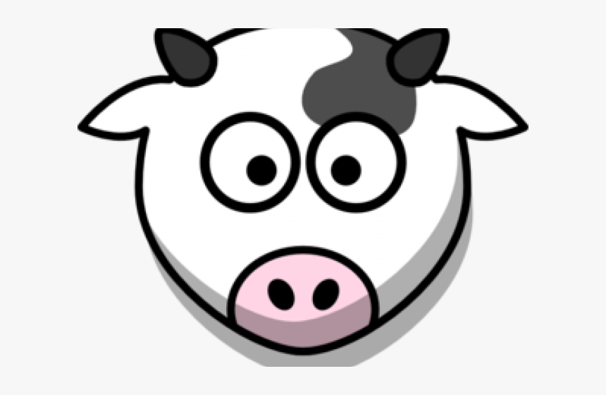 Head Clipart Cow"s - Cow Clipart, HD Png Download, Free Download