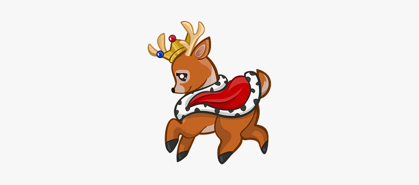 Royal Deer Clipart - Clip Art, HD Png Download, Free Download