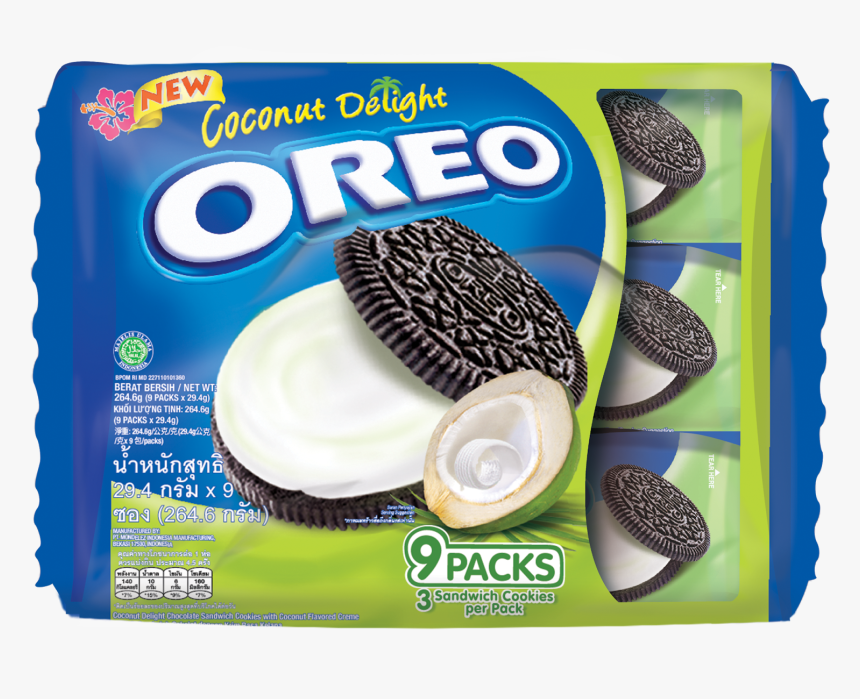 Coconut Delight Oreo, HD Png Download - kindpng