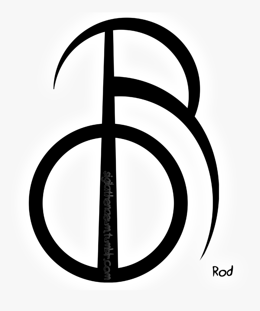 “rod” Name Sigil @optimyistic Sigil Masterlist / Ko-fi - Charing Cross Tube Station, HD Png Download, Free Download