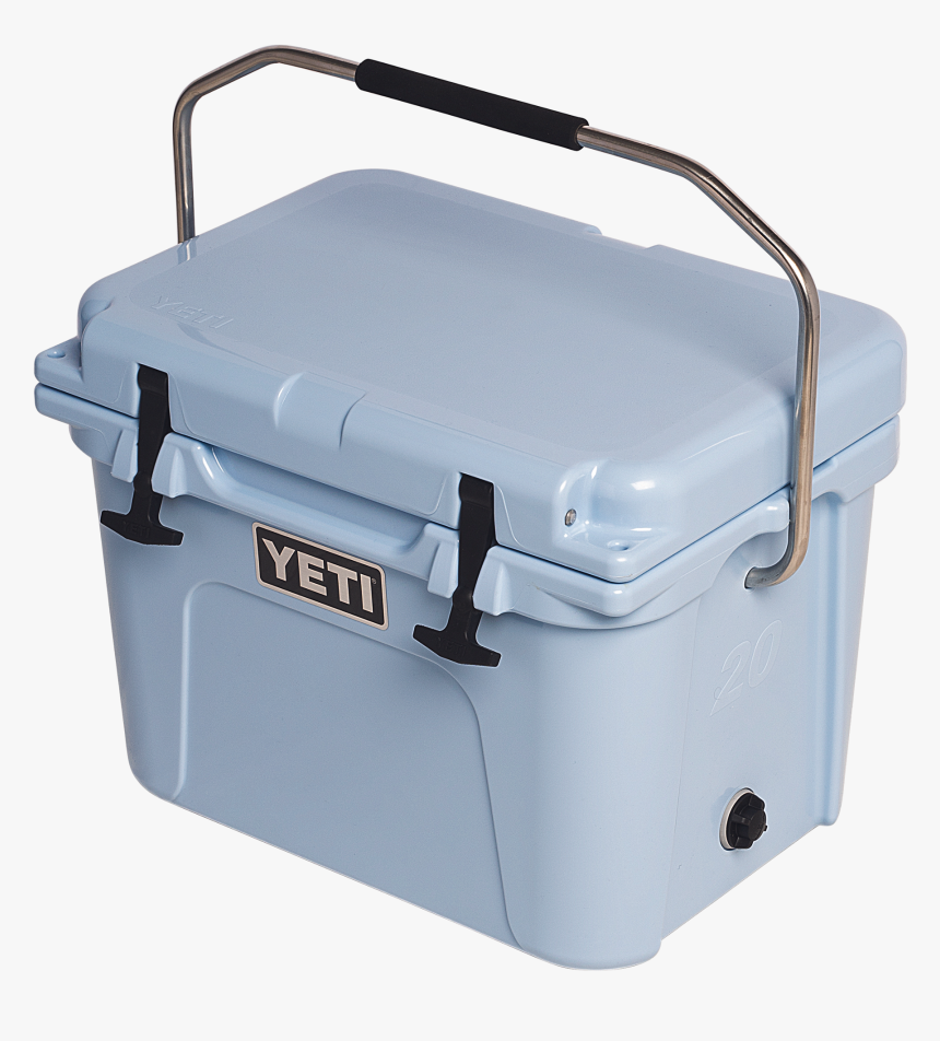 Roadie 20 Ice Blue Cooler"
 Class="lazyload Lazyload - Yeti White Roadie 20 Cooler, HD Png Download, Free Download