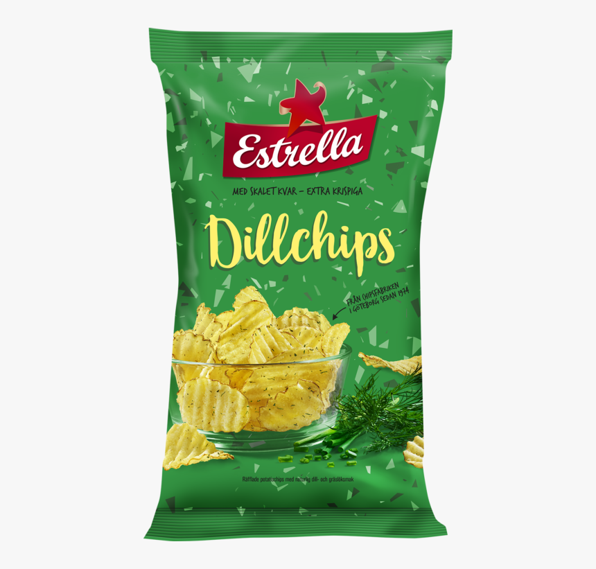 Estrella Chips Dill - Estrella Dill, HD Png Download, Free Download