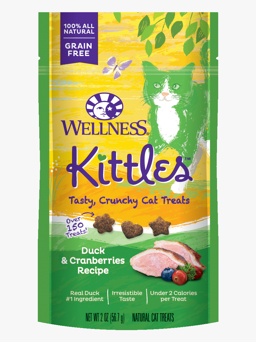 Duck And Cranberries - Kittles Cat Treats, HD Png Download, Free Download