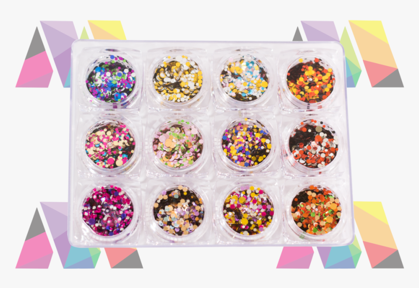 Shiny Confetti Glitter Pack - Cupcake, HD Png Download, Free Download
