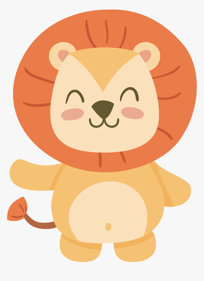 Lion Clip Art - Little Lion Vector, HD Png Download, Free Download