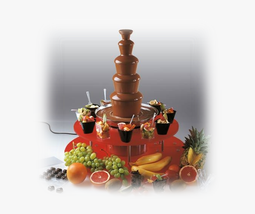 Fontaine Chocolat Fruit Deco, HD Png Download, Free Download