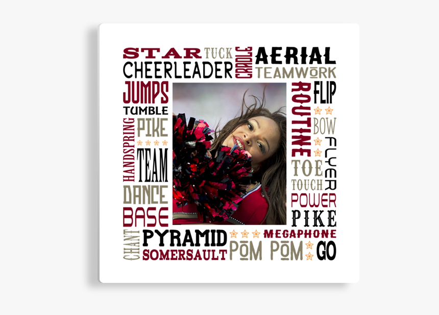 Cheerleader Subway Panel - Poster, HD Png Download, Free Download