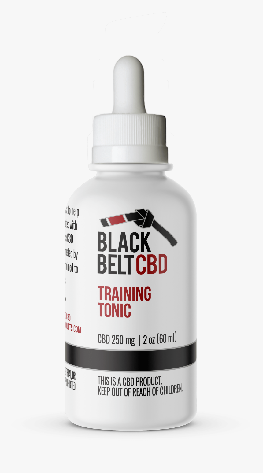 Black Belt Cbd , Png Download - Bottle, Transparent Png, Free Download