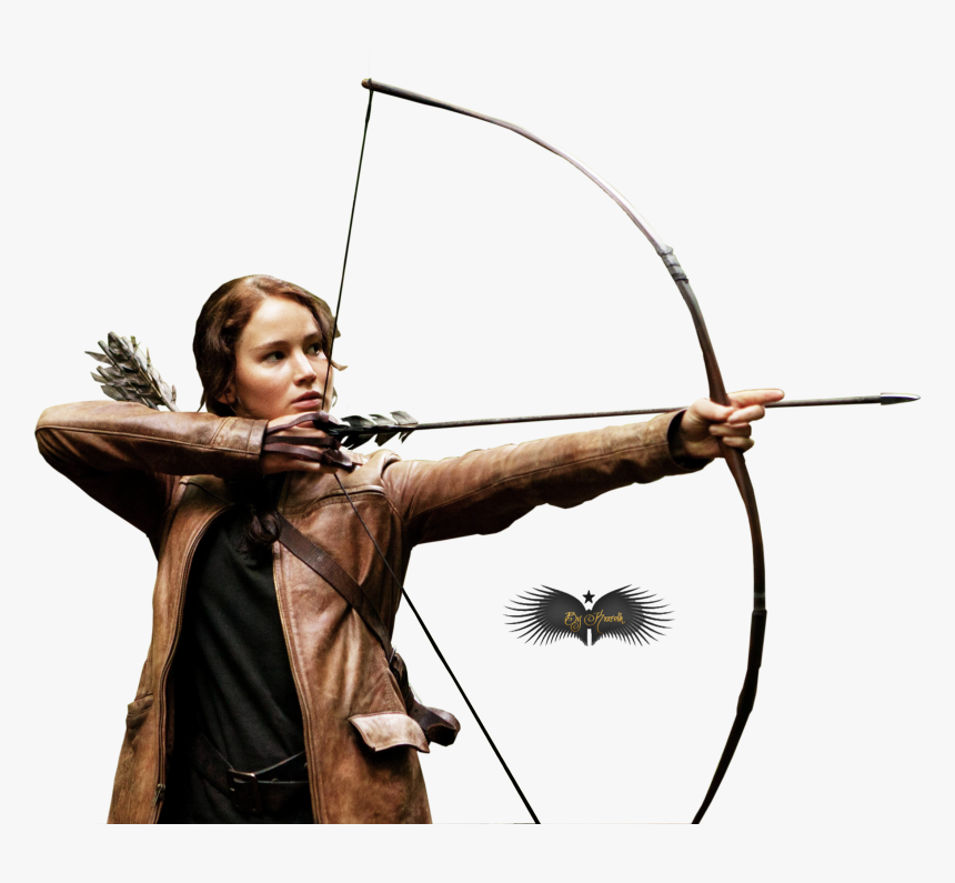 Katniss Everdeen White Background, Png Download - Hunger Games Katniss ...
