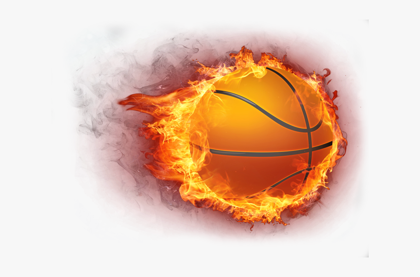 #fire #basketball #ball #firebasketball #fireball - Transparent Background Basketball Png, Png Download, Free Download