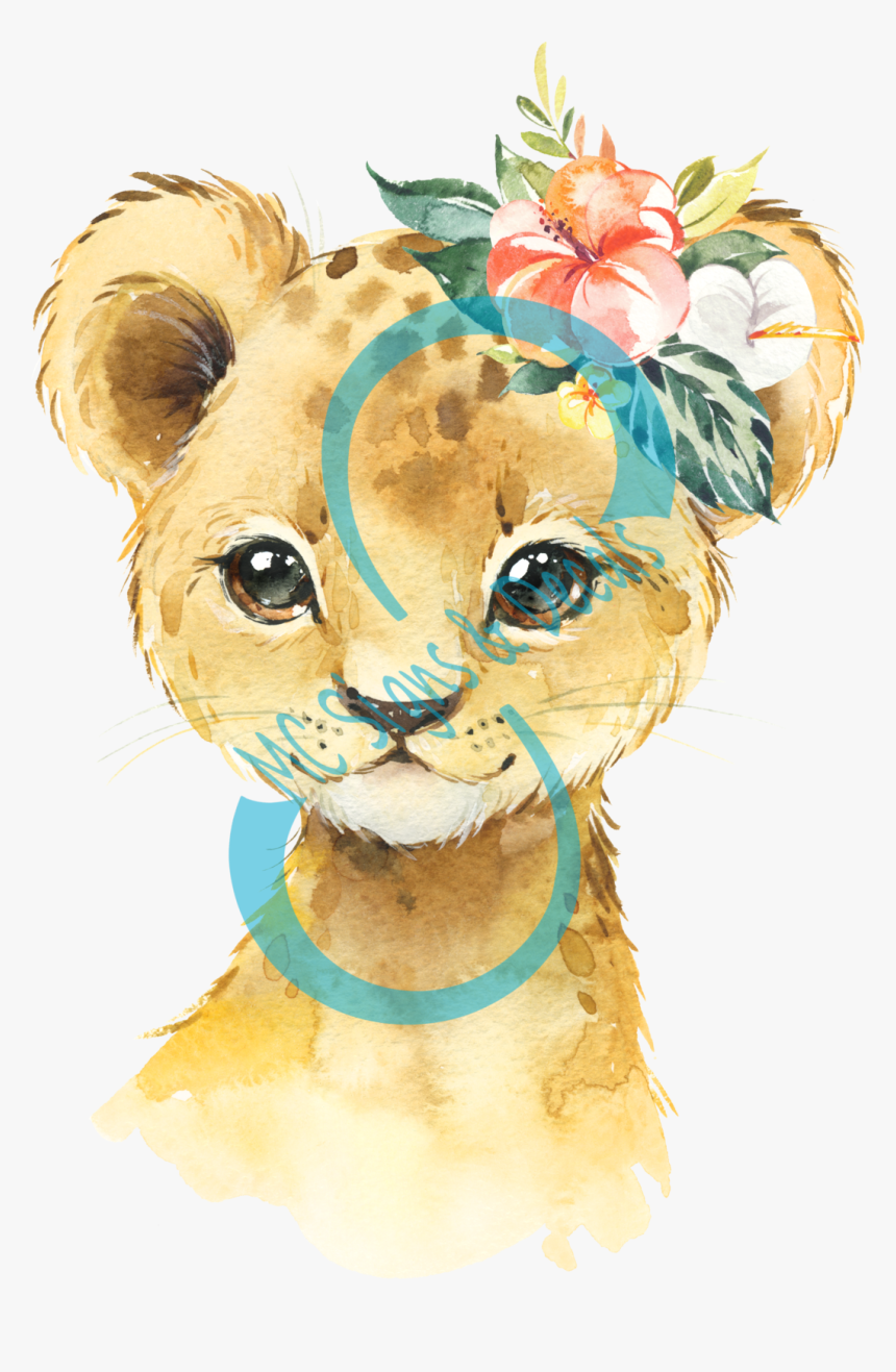 Watercolor Baby Animals, HD Png Download, Free Download