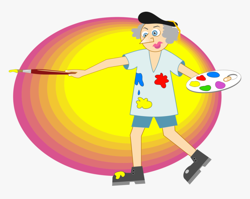 Transparent Paint Palette Clip Art - Artistic Personality, HD Png Download, Free Download